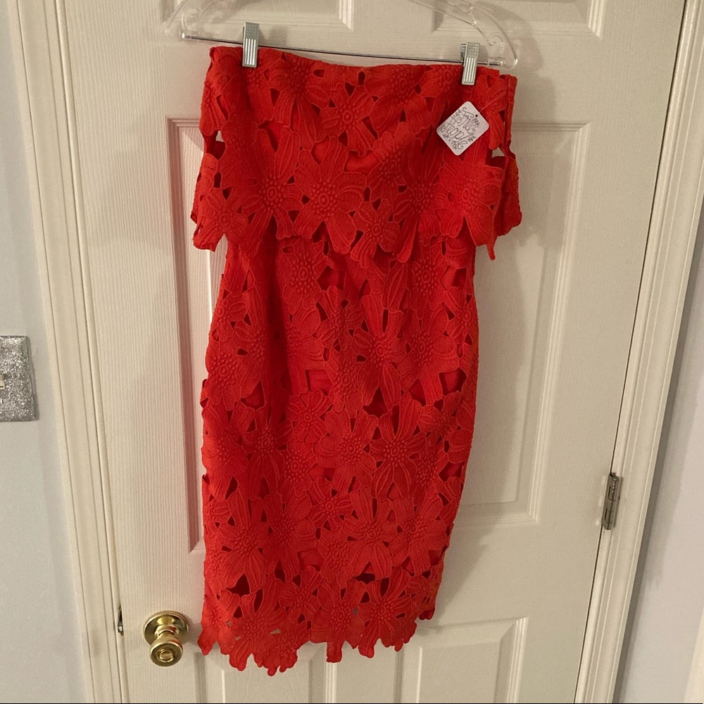 Red dress